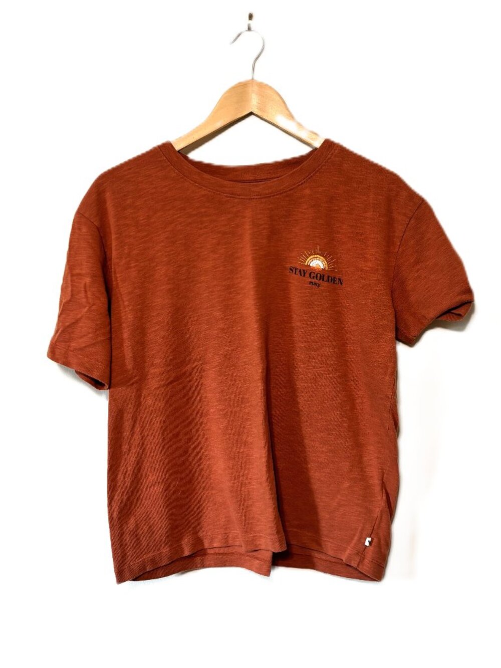 Roxy Stay Golden Short T-Shirt, Size M
